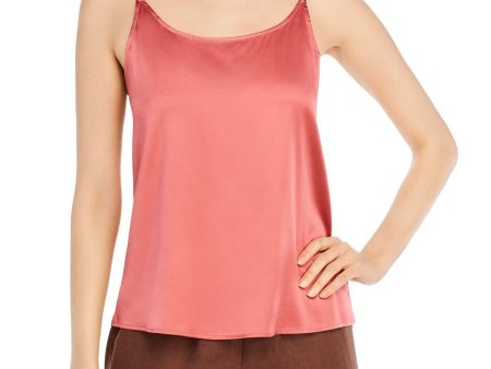 EILEEN FISHER Womens Coral Spaghetti Strap Top Fashion