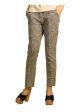 TRINA TURK Womens White Zippered Pocketed Patterned Straight leg Pants Cheap