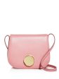 LITTLE LIFFNER Pink Leather Adjustable Strap Crossbody Handbag Purse Online