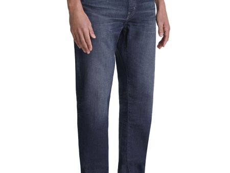 AG AG-ED DENIM Mens Blue Flat Front, Slim Fit Stretch Jeans Discount