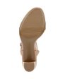 NATURALIZER Womens Beige Cushioned Bristol Almond Toe Block Heel Buckle Dress Heeled M Hot on Sale