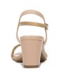 NATURALIZER Womens Beige Cushioned Bristol Almond Toe Block Heel Buckle Dress Heeled M Hot on Sale