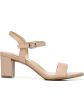 NATURALIZER Womens Beige Cushioned Bristol Almond Toe Block Heel Buckle Dress Heeled M Hot on Sale