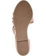 JOURNEE COLLECTION Womens Pink D Orsay Padded Strappy Divina Round Toe Slip On Sandals Shoes M on Sale