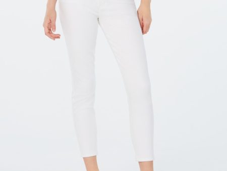 CELEBRITY PINK Womens White Pocketed Mid Rise Ankle Skinny Mid Rise Ankle Skinny Jeans Cheap