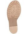 LUCKY BRAND Womens Beige Ankle Strap Lug Sole Padded Goring Valka Round Toe Stacked Heel Zip-Up Leather Heeled M Hot on Sale