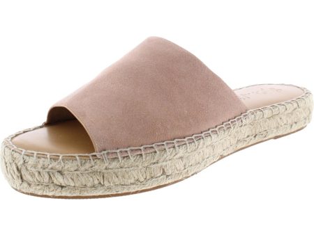 SPLENDID Womens Plum Beige Beef Rolled Padded Goring Maia Round Toe Platform Slip On Leather Espadrille Shoes M Cheap