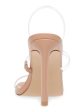 STEVE MADDEN Womens Beige Strappy Comfort Gracey Square Toe Stiletto Slip On Slingback Sandal M Online