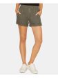 SANCTUARY Womens Green Pocketed Shorts Online Hot Sale