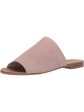 SPLENDID Womens Beige Goring Mavis Round Toe Slip On Leather Slide Sandals Shoes M Fashion