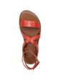 FRANCO SARTO Womens Orange Snake Print Ankle Strap Cushioned Kemmer Round Toe Buckle Gladiator Sandals Shoes M Online