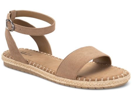 STYLE & COMPANY Womens Beige Padded Ankle Strap Peggyy Round Toe Espadrille Shoes M Online