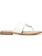 NATURALIZER Womens Beige Ornament Cushioned Breathable Frankie Round Toe Block Heel Slip On Thong Sandals Shoes M Fashion