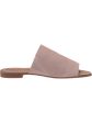 SPLENDID Womens Beige Goring Mavis Round Toe Slip On Leather Slide Sandals Shoes M Fashion